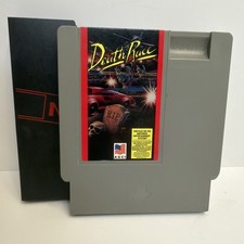 Death Race Nintendo Entertainment System NES +Dustcover Tested Authentic CLEAN