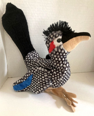 Douglas Roadrunner Plush Stuffed Animal Bird 9'' Bean Bottom