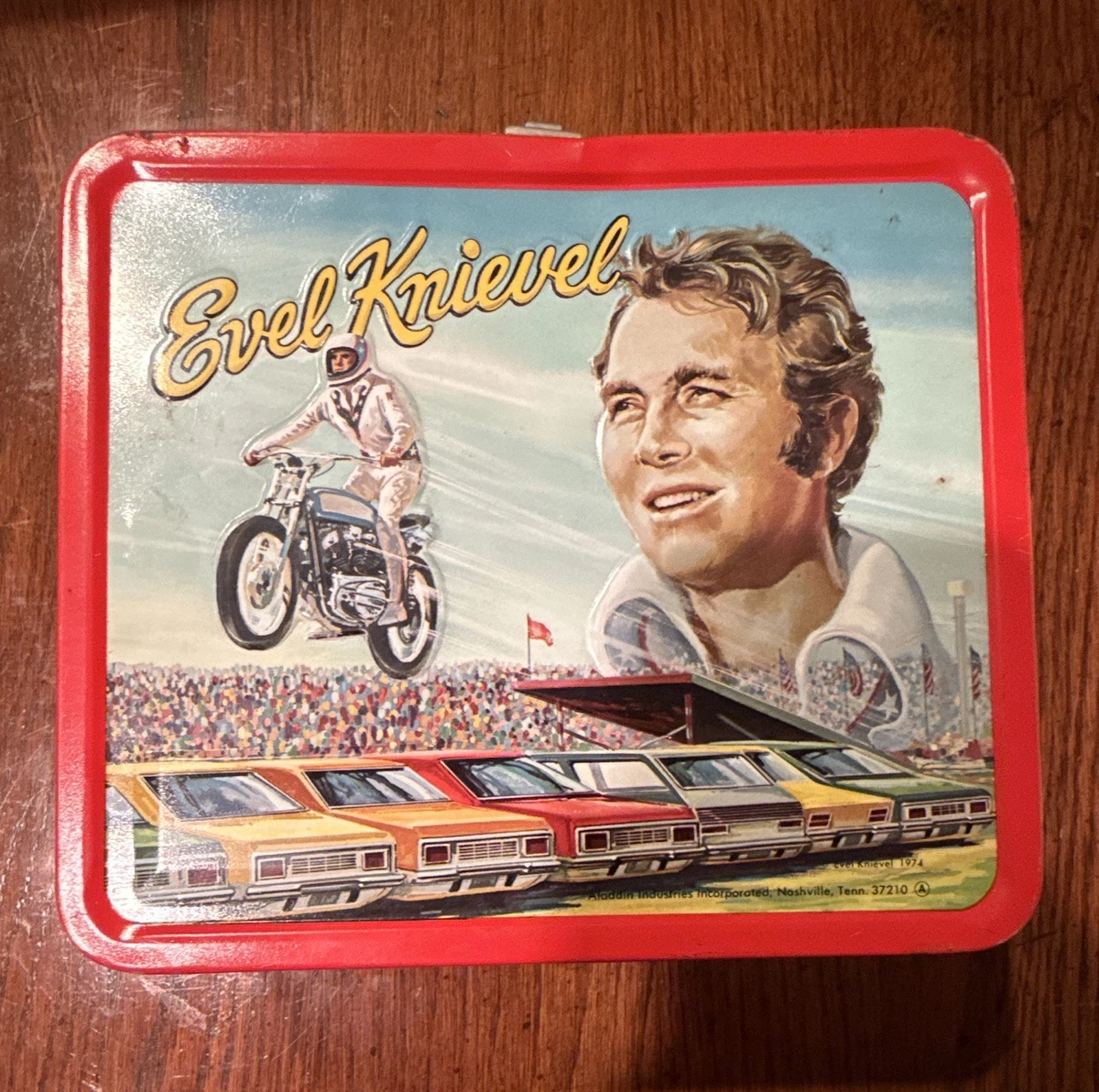 Evel Knievel Lunch Box for sale | eBay