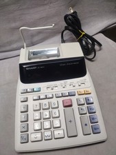 Sharp EL-1801V Printing Calculator Great Condition