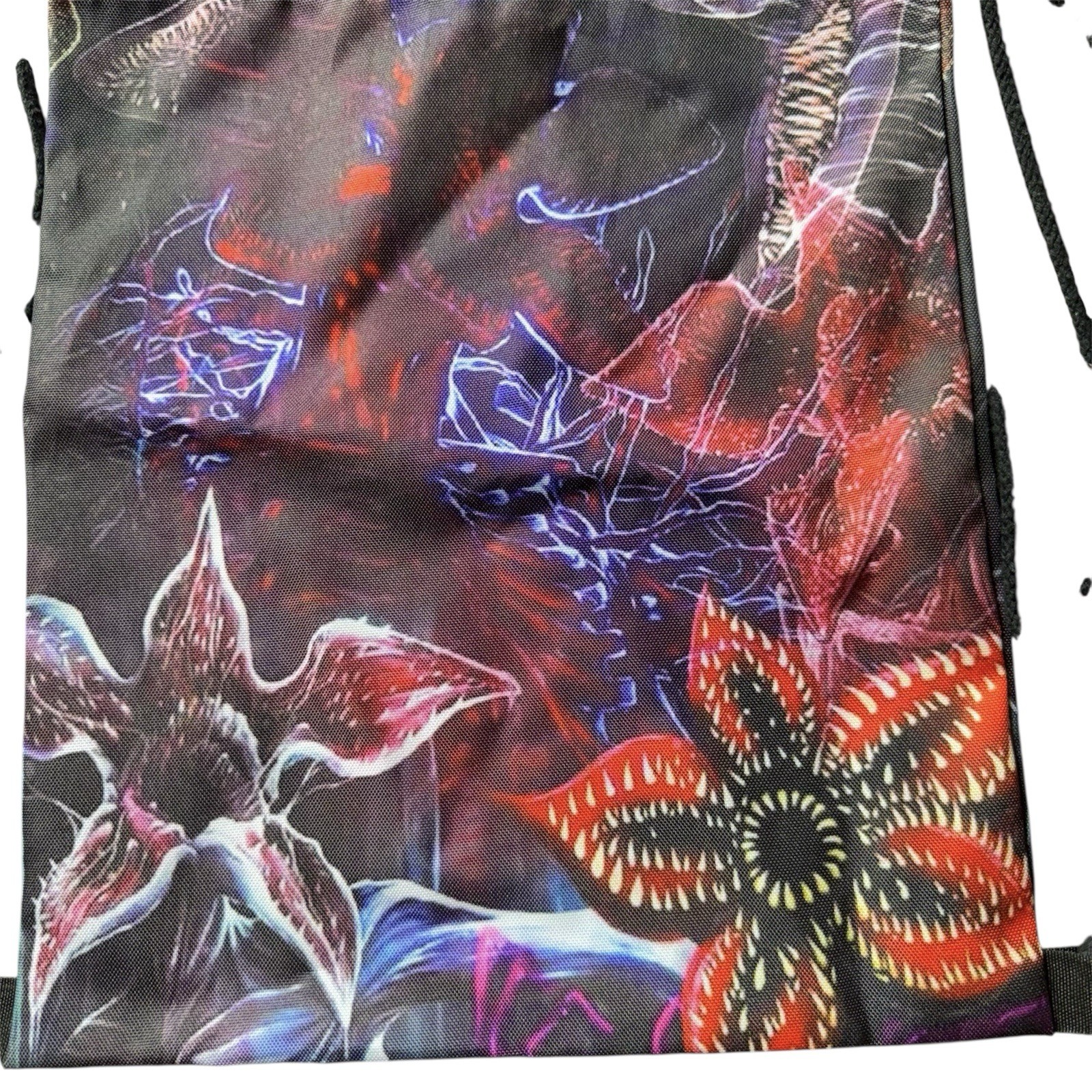 Stranger Things Demogorgon Drawstring Bag Backpac… - image 2
