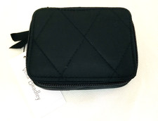 Vera Bradley  "Black   Travel Pill Organizer Case  NWT