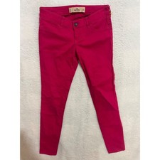 Hollister Pink Skinny Leggings Stretch Casual Pants Women's Size 25