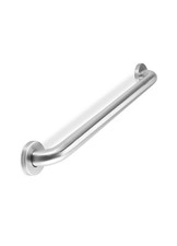 42 In. L X 1 1/4 In. ADA Compliant Grab Bar in Brushed Stainless Steel