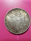 1896 Morgan Dollar $1 Circulated Silver Coin Uncertified 0.9 Fineness. #204