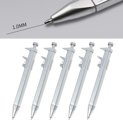 Messschieber und Gel Tinten Stift Set 5 Stück für Schule Büro und Außenberei