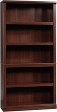 Miscellaneous Storage 5-Shelf Bookcase/ Book shelf Select Cherry finish