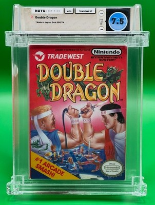 Double Dragon 1 - Nintendo NES - Complete In Box CIB - WATA 7.5