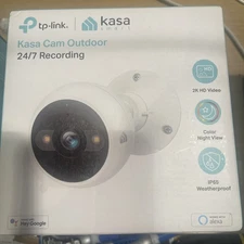 Kasa Smart KC420WS 2K QHD Outdoor Security Camera with Night Vision