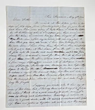 Gold Rush, San Francisco 1850 Fire, 157 Day Trip From East Cost, C. Donnell