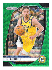 2024-25 Panini Prizm - TJ McConnell Green Wave Prizm - Indiana Pacers