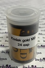 Kodak Gold 100 35mm Color Film 24 Exp ISO 100 Vintage Expired Film