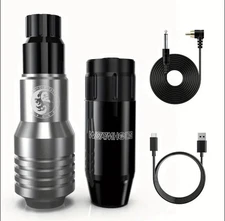 Tattoo Gun Wireless Tattoo Machine Coreless Tattoo Pen with 1200mah Battery