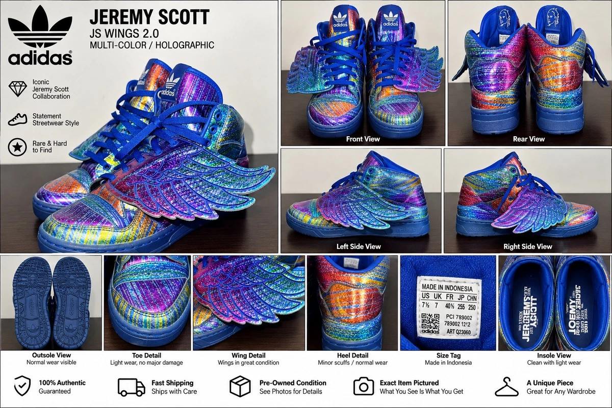 adidas Jeremy Scott x Wings 2.0 Black for Sale | Authenticity