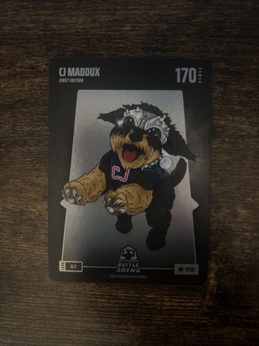 2024 Bo Jackson Battle Arena CJ Maddux Steel Battlefoil First Edition #CJ-7