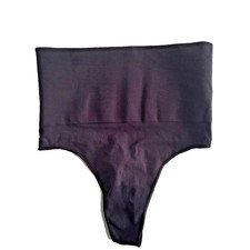 NEW SKIMS Size L/XL Black Thong Core Control Slimming SH-THG-0108