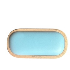 NWOT Mosiso Wooden Memory Foam Wrist Rest Blue