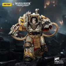JOYTOY 1/18 Warhammer 40K 1/18 Iron Warriors Perturabo, Primarch Brithday Gift