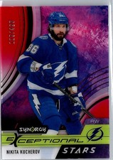 2021-22 Synergy Exceptional Stars Red Nikita Kucherov 129/499 #54
