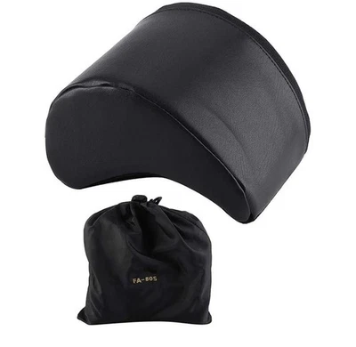 FLATSONS Guitar Leg Rest Cushion Stand Contoured Soft Practical Portable Guitar Black