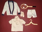 Vintage Barbie/Ken: 1962s outfit #790, "Time For Tennis." INCOMPLETE Read Dsp!🎾