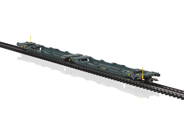 MäRklin 47472 H0 Gelenk-Taschenwagen Mit Lkw-Aufliegern Mars Ep. Vi Mfd Rail-image