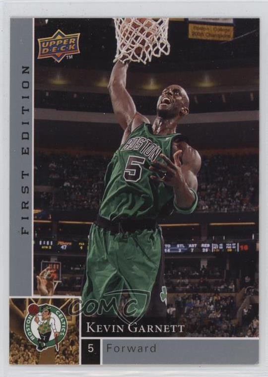 2009-10 Upper Deck First Edition Kevin Garnett #6 HOF 10ou