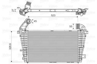 NEU - Valeo 818328 LadeluftküHler FüR Opel