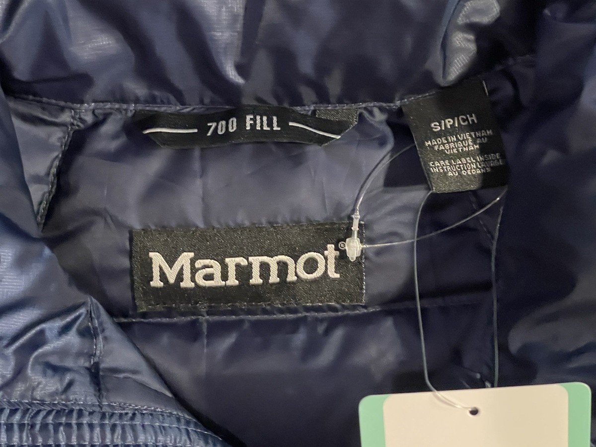 Marmot Zeus 700 Fill Down Puffer Jacket 71650-2975 Arctic Navy