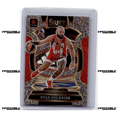 2025-26 Panini Select EuroLeague - Elephant Prizm #93 Evan Fournier SSP