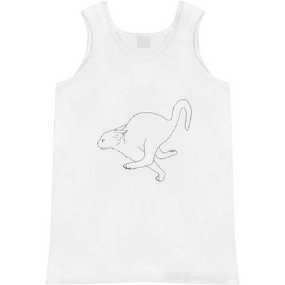 'Running Scared Cat' Adult Vest / Tank Top (AV054754)