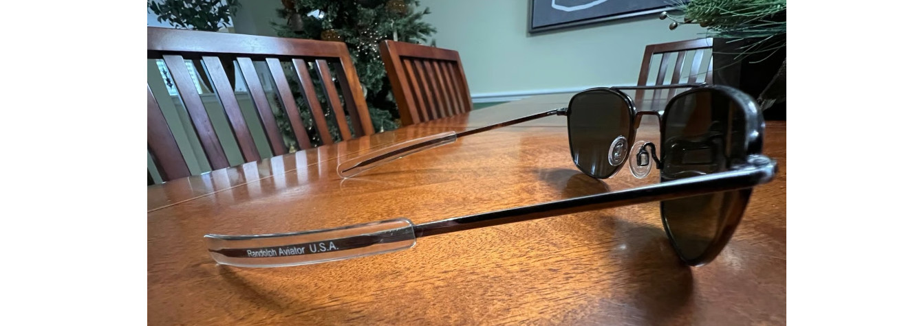 Randolph Engineering Aviator Sunglasses - image 5