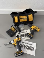 Dewalt DCD710 + DCF815 12v Li-ion Cordless Drill Set w/2 batteries and bag