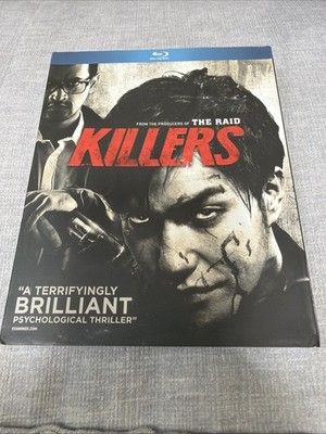 Killers Blu Ray Disc Kazuki Kitamura Oka Antarra Japanese Horror W/slipcover