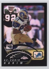 2002 Topps Chrome Black Refractor 239/599 Az-Zahir Hakim #123 et0