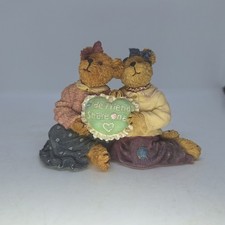 Boyds Bears Bearstone Mary & Patience Sew Many Years Friendship Figurine #2279