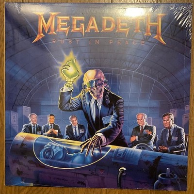 Megadeth Rust in Peace LP Vinyl Record Thrash Metal New Sealed