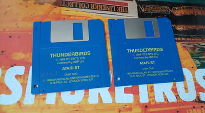 Thunderbirds (Grandslam 1989) ATARI ST 1040 520 (2 Disks) 16-bit works classic