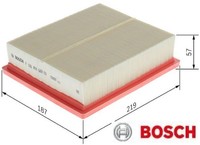 Bosch F026400669 Luftfilter Luftfiltereinsatz FüR Mitsubishi