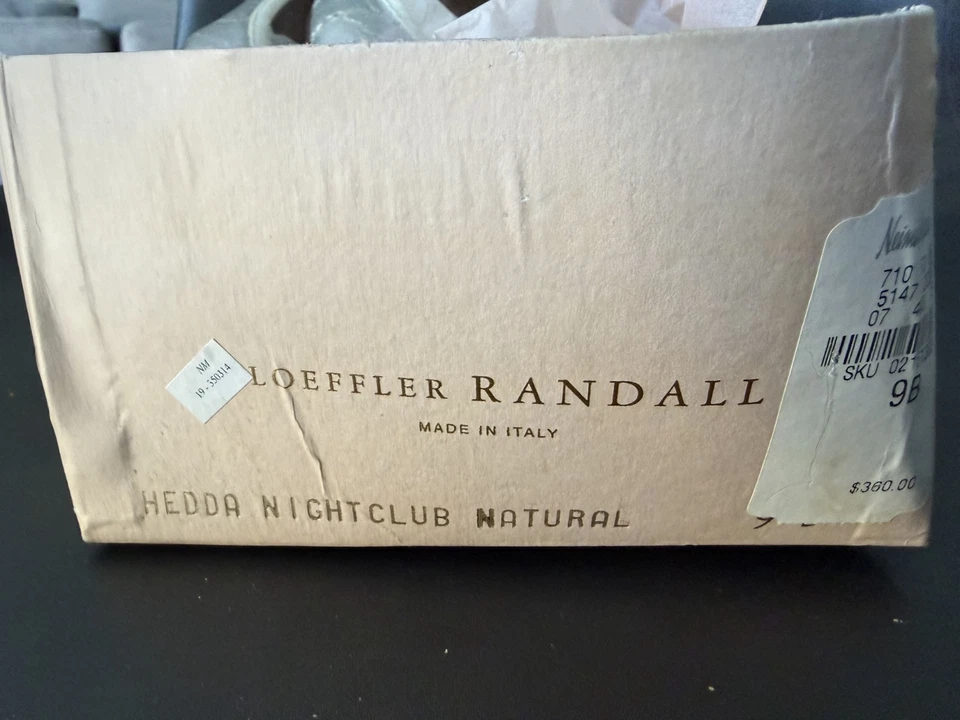 Loeffler Randall балетки женщин 10B Hedda туфли серебро кожаный бант бедствия - Изображение 2 из 4