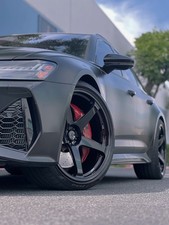 Titan 7 T-C5 Wicked Black Wheels 22x10.5 +10 5x112 Pirelli 285/30/22 TPMS