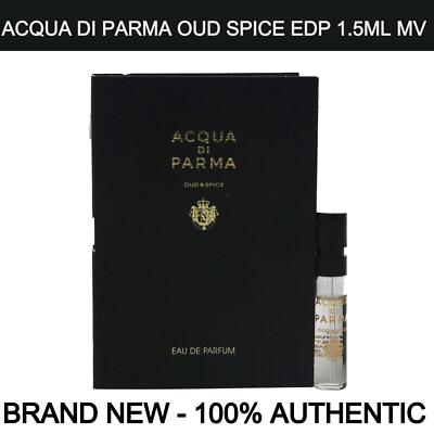 Acqua di Parma Oud & Spice Eau de Parfum Vial for Men 0.03oz/1ml