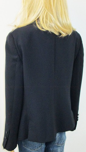 Giorgio Armani Single breasted Blazer/Navy Blue - Picture 2 of 5