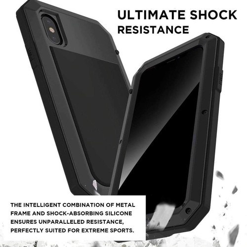 Case For iPhone 15 14 Pro Max Plus 13 11 12 XR Metal Heavy Duty Cover Shockproof - Picture 8 of 15