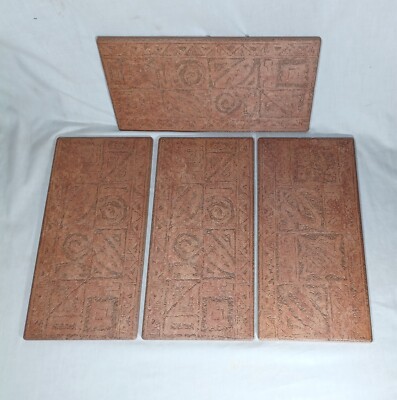 4 Vintage Cerdomus Italy Tiles, 7.75'' X 15.625'' .38'' Thick, Gres Porcellanato 