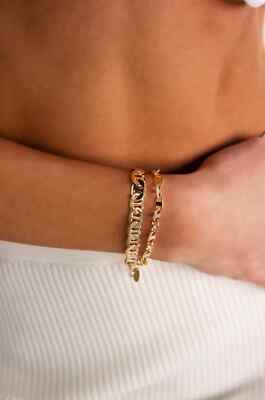 Ettika Magic Hour 18k Gold Plated Bracelet Set
