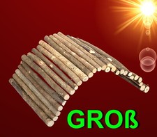 Nager 🐹🐇 GROßE NATUR HOLZBRÜCKE TUNNEL Meerschweinchen Kaninchen Zubehör Nest