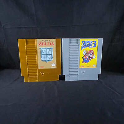 NES Cartridge Room Wall/Desk Sign Decoration 3D Printed Fan Art