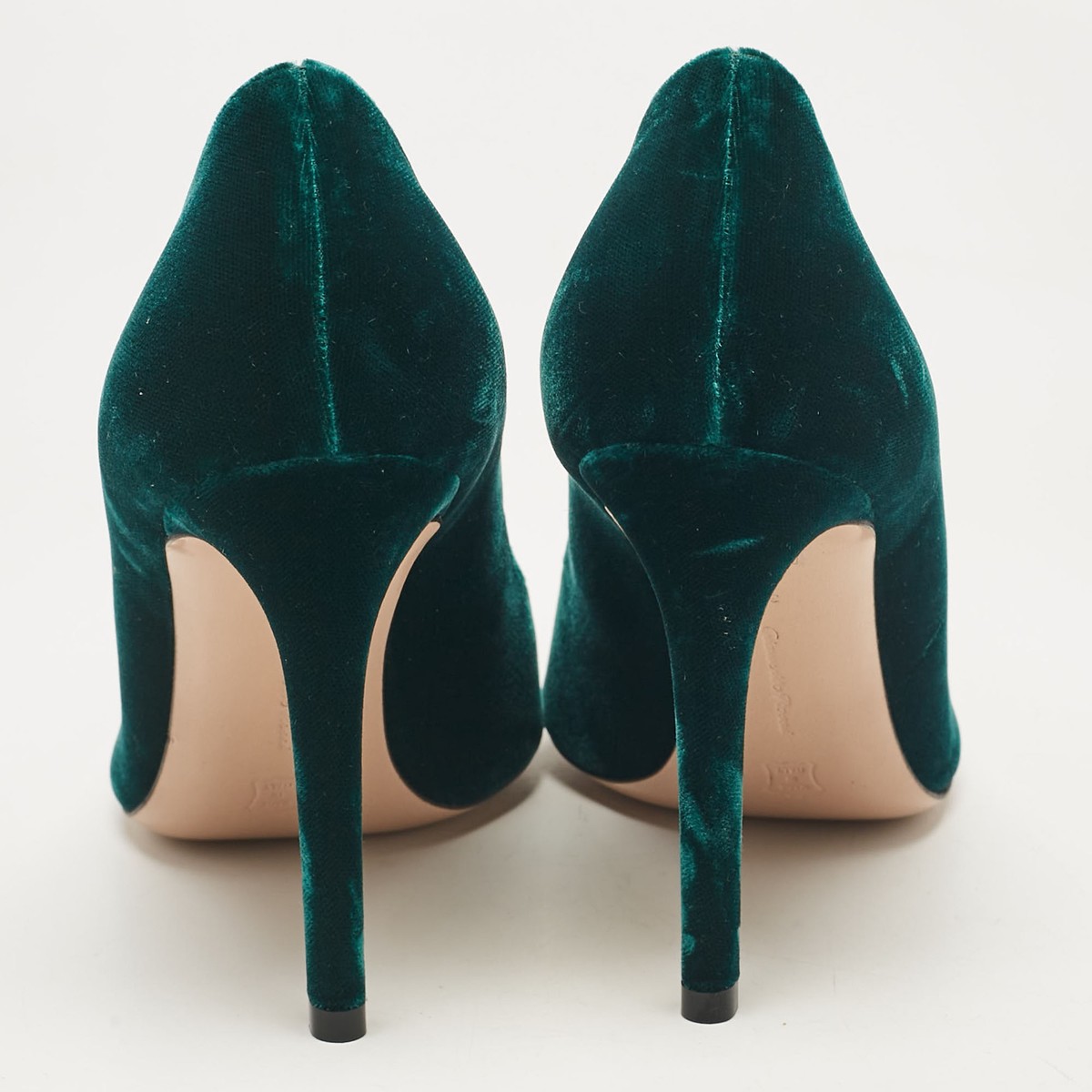 Gianvito Rossi Dark Green Velvet Gianvito Pumps Size 36.5 | eBay Gianvito Rossi Dark Green Velvet Gianvito Pumps Size 36.5 | eBay