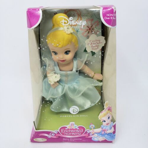 Disney Brass Key Enchanted Nursery Princess Cinderella 2007 Porcelain Doll
